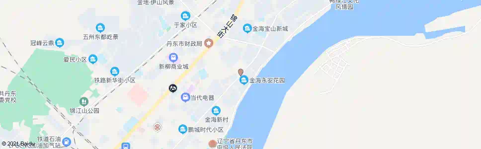 丹东永安街_公交站地图_丹东公交_妙搜公交查询2025