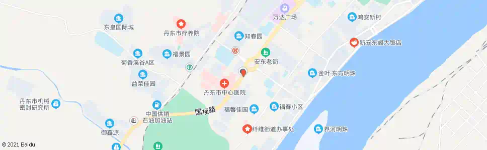 丹东人民广场百货大楼_公交站地图_丹东公交_妙搜公交查询2025
