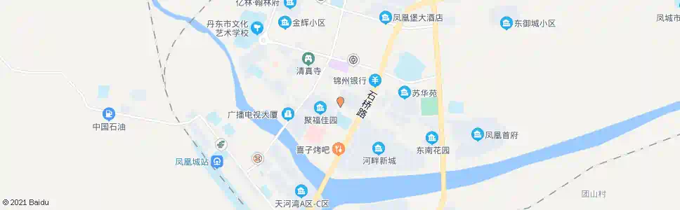 丹东凤城中心市场_公交站地图_丹东公交_妙搜公交查询2025