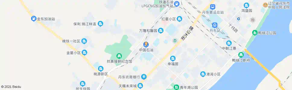 丹东加油站_公交站地图_丹东公交_妙搜公交查询2025