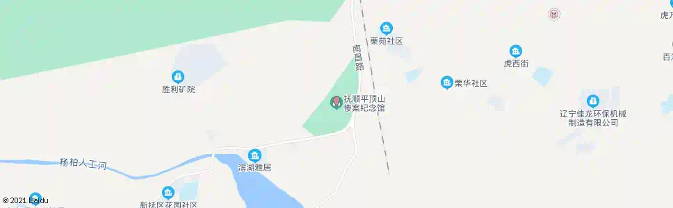 抚顺平山纪念馆_公交站地图_抚顺公交_妙搜公交查询2025