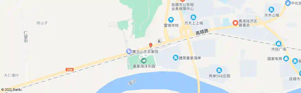 抚顺海洋馆_公交站地图_抚顺公交_妙搜公交查询2025