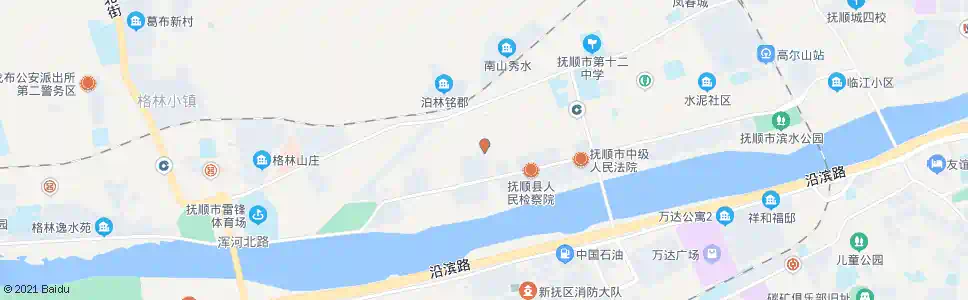 抚顺梅河路_公交站地图_抚顺公交_妙搜公交查询2025