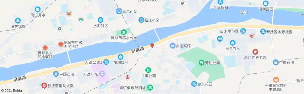 抚顺永安桥南_公交站地图_抚顺公交_妙搜公交查询2025