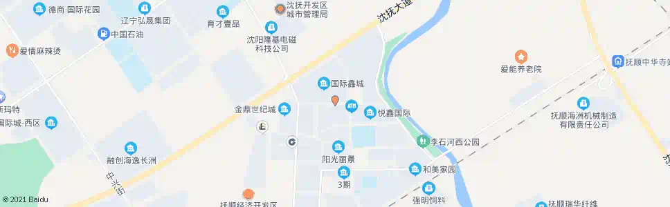 抚顺顺安路_公交站地图_抚顺公交_妙搜公交查询2025