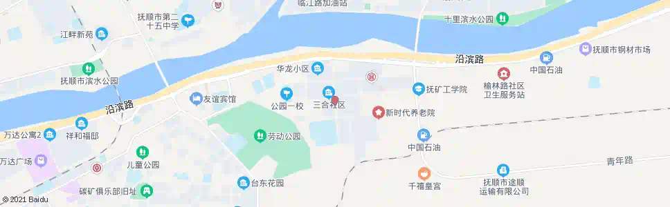 抚顺公园东门_公交站地图_抚顺公交_妙搜公交查询2025