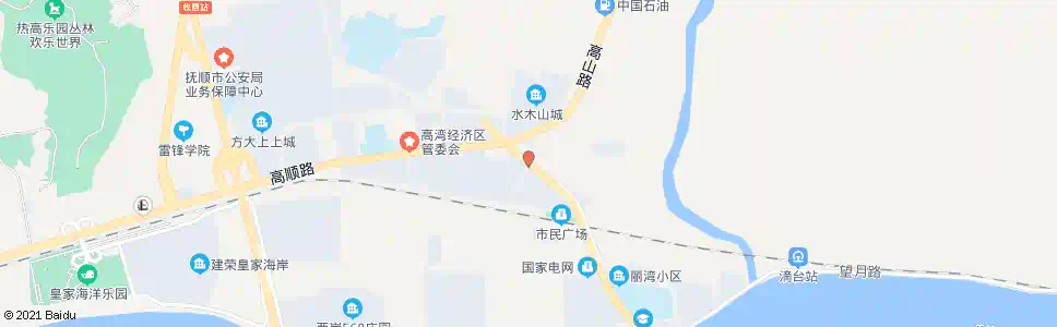 抚顺高阳路_公交站地图_抚顺公交_妙搜公交查询2025