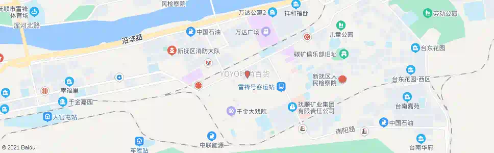 抚顺枢纽站_公交站地图_抚顺公交_妙搜公交查询2025