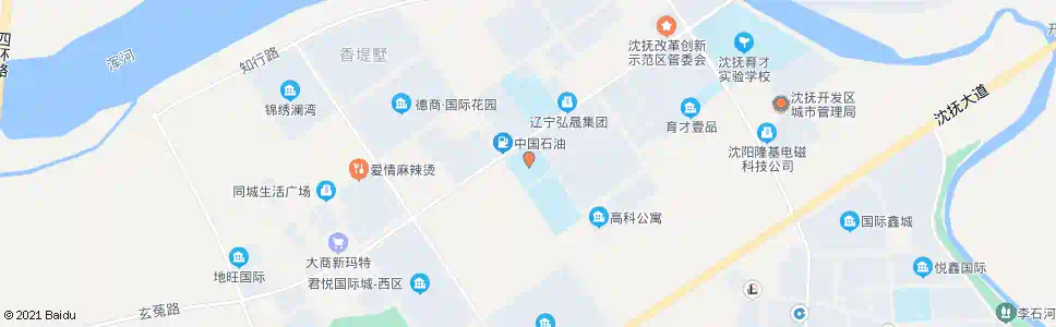 抚顺四方高中_公交站地图_抚顺公交_妙搜公交查询2025
