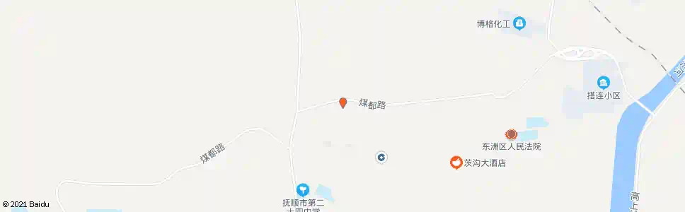 抚顺腾达洗煤厂_公交站地图_抚顺公交_妙搜公交查询2025