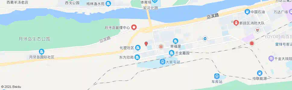 抚顺十三道街_公交站地图_抚顺公交_妙搜公交查询2025