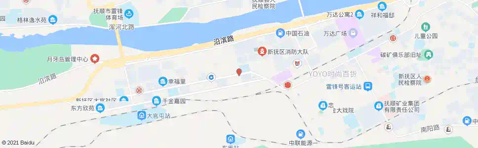 抚顺三道街_公交站地图_抚顺公交_妙搜公交查询2025