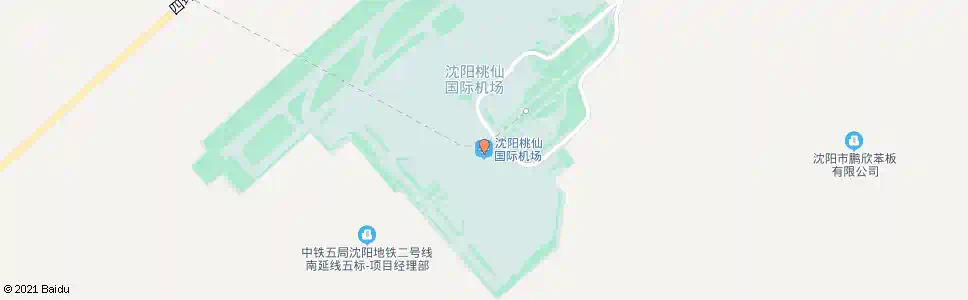 抚顺桃仙国际机场_公交站地图_抚顺公交_妙搜公交查询2025