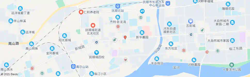 抚顺十五中_公交站地图_抚顺公交_妙搜公交查询2025
