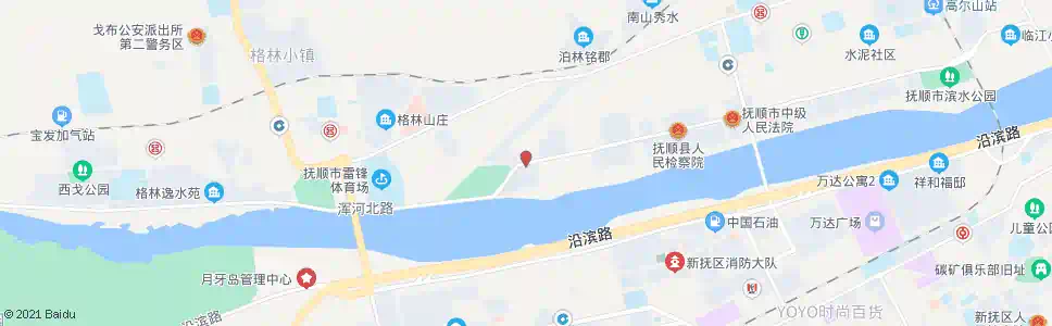 抚顺亦工街(南)_公交站地图_抚顺公交_妙搜公交查询2025