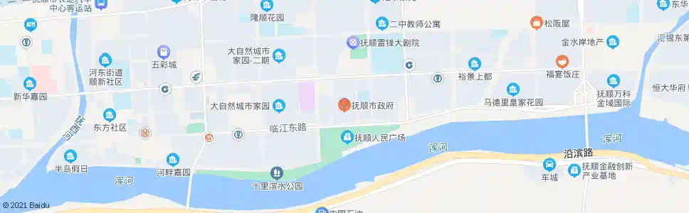 抚顺市政府_公交站地图_抚顺公交_妙搜公交查询2025