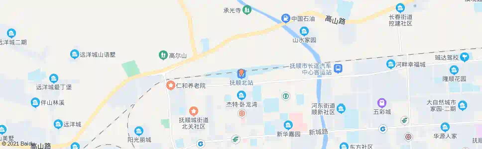 抚顺北厚_公交站地图_抚顺公交_妙搜公交查询2025