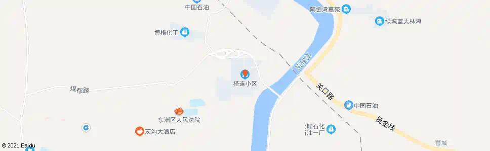 抚顺搭连小区_公交站地图_抚顺公交_妙搜公交查询2025