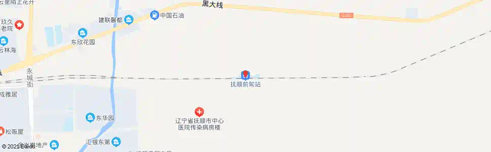 抚顺前甸_公交站地图_抚顺公交_妙搜公交查询2025