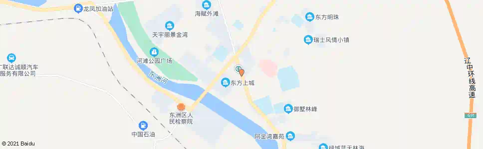 抚顺东洲大街_公交站地图_抚顺公交_妙搜公交查询2025