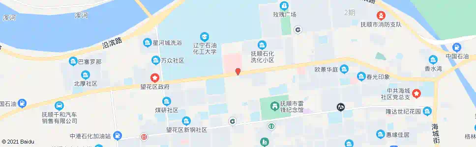 抚顺二院_公交站地图_抚顺公交_妙搜公交查询2025