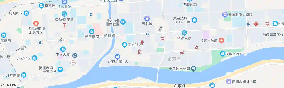 抚顺珲春街_公交站地图_抚顺公交_妙搜公交查询2025