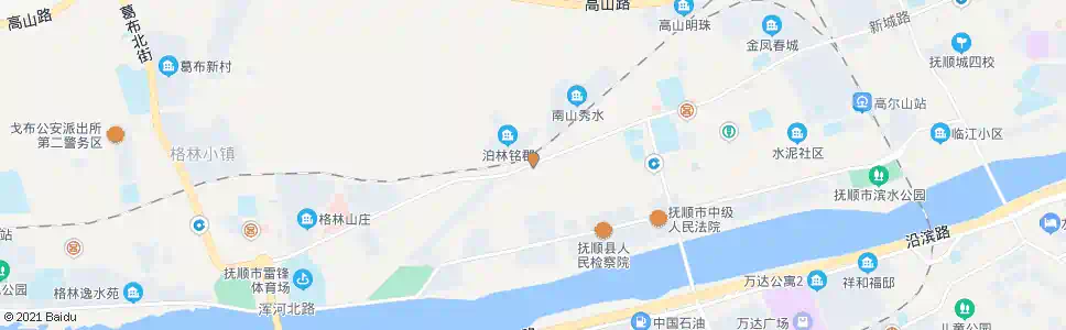 抚顺亦工街_公交站地图_抚顺公交_妙搜公交查询2025