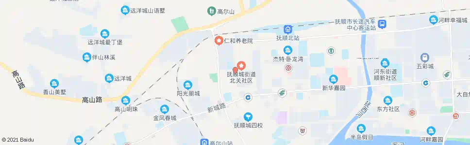 抚顺北关_公交站地图_抚顺公交_妙搜公交查询2025