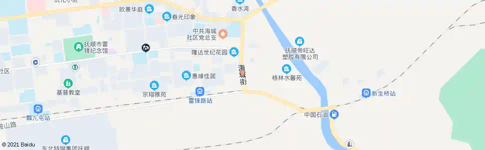 抚顺下洼子_公交站地图_抚顺公交_妙搜公交查询2025