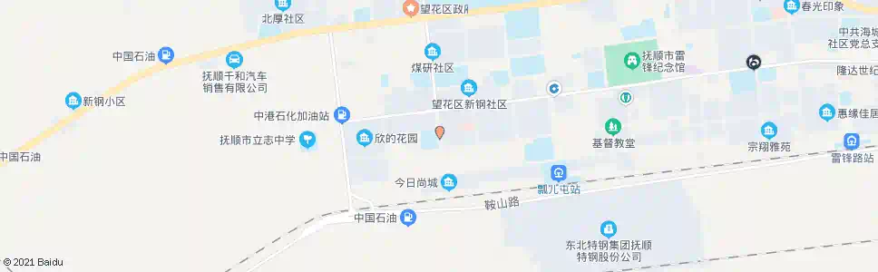 抚顺北镇街南_公交站地图_抚顺公交_妙搜公交查询2025