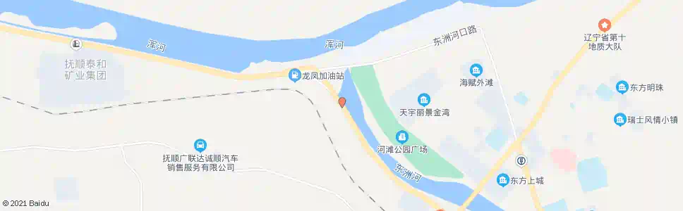 抚顺浑河路东_公交站地图_抚顺公交_妙搜公交查询2025