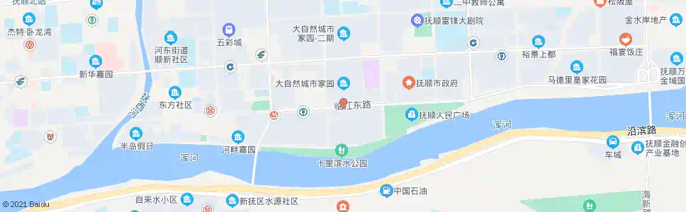 抚顺隆城街南_公交站地图_抚顺公交_妙搜公交查询2025