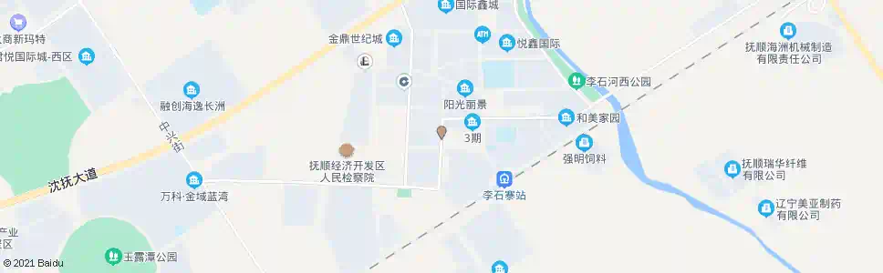 抚顺顺美街_公交站地图_抚顺公交_妙搜公交查询2025