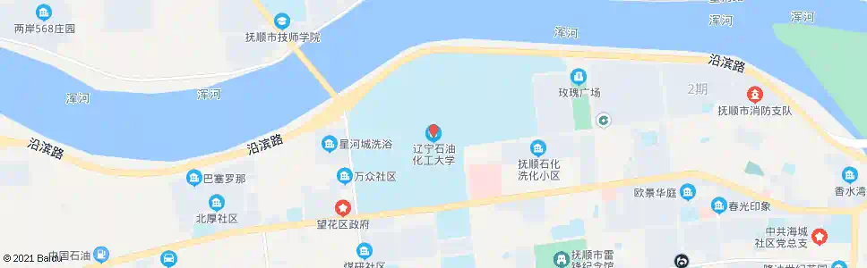 抚顺石油学院_公交站地图_抚顺公交_妙搜公交查询2025
