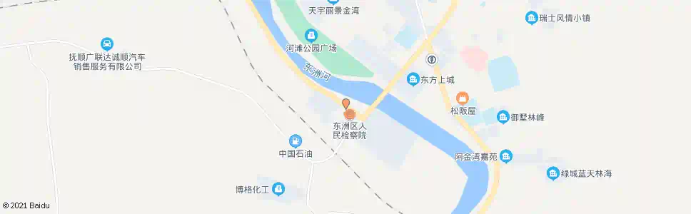 抚顺东洲桥南_公交站地图_抚顺公交_妙搜公交查询2025