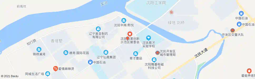 抚顺开发区管委会_公交站地图_抚顺公交_妙搜公交查询2025