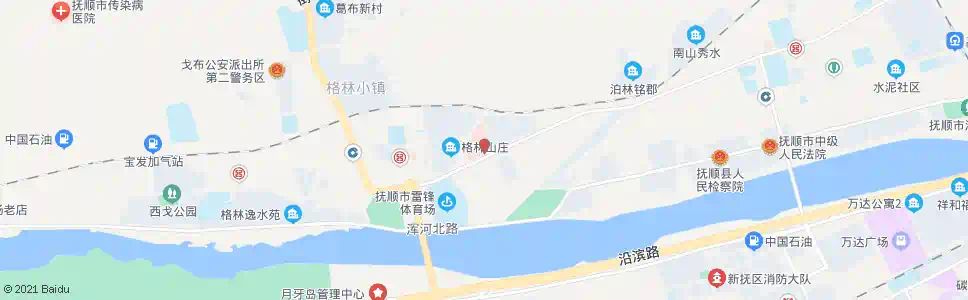 抚顺石化总医院_公交站地图_抚顺公交_妙搜公交查询2025