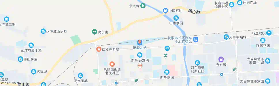 抚顺柳河街北_公交站地图_抚顺公交_妙搜公交查询2025