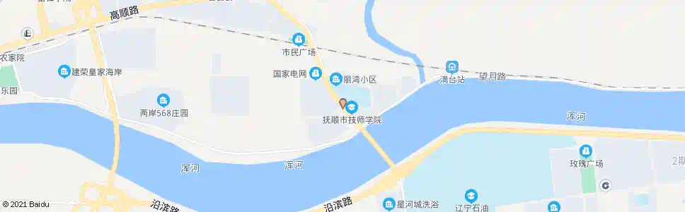 抚顺和平桥北_公交站地图_抚顺公交_妙搜公交查询2025