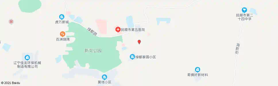 抚顺新屯商场_公交站地图_抚顺公交_妙搜公交查询2025