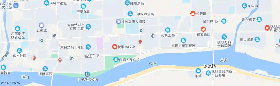 抚顺安城街南_公交站地图_抚顺公交_妙搜公交查询2025