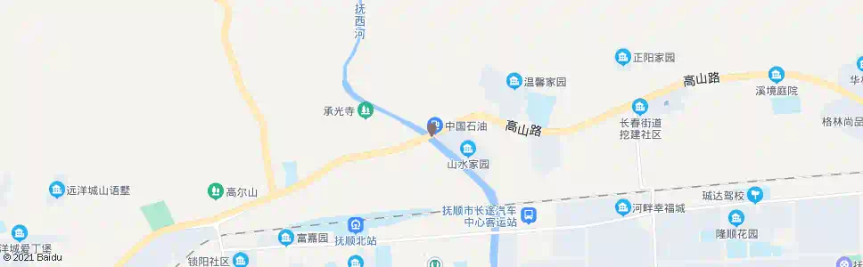 抚顺抚西河桥_公交站地图_抚顺公交_妙搜公交查询2025