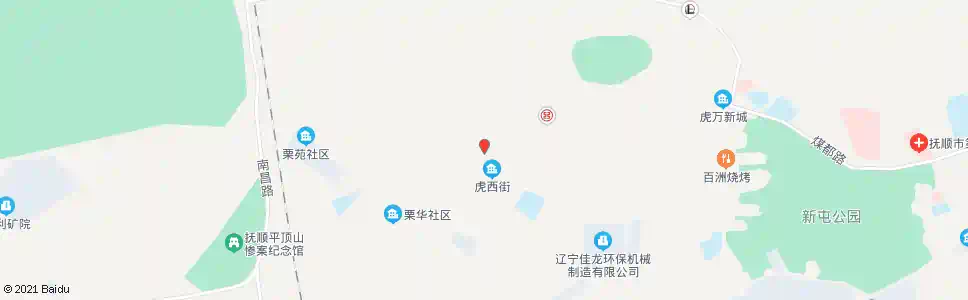 抚顺虎西_公交站地图_抚顺公交_妙搜公交查询2025