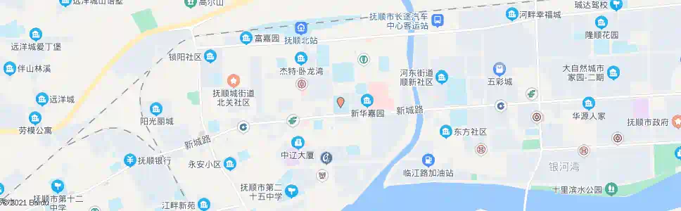 抚顺十五中学_公交站地图_抚顺公交_妙搜公交查询2025