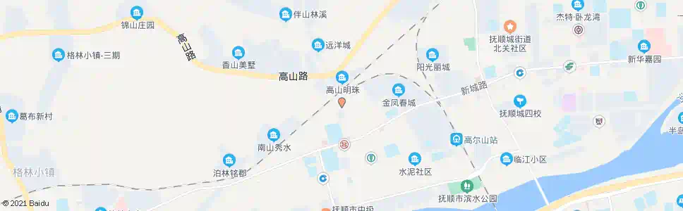 抚顺靖宇街北_公交站地图_抚顺公交_妙搜公交查询2025