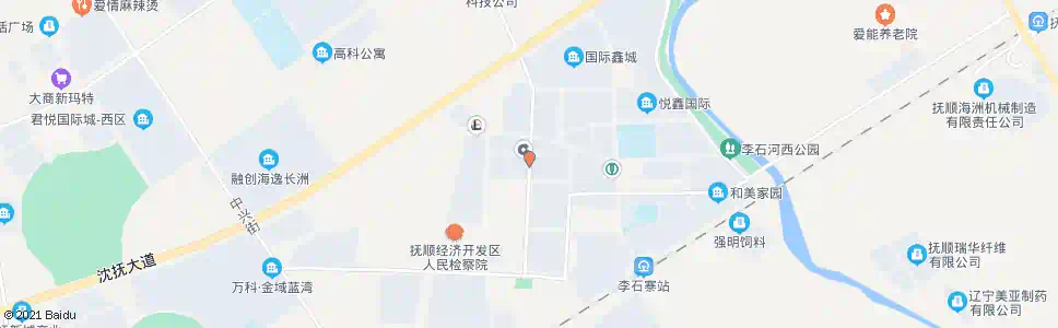 抚顺顺大街_公交站地图_抚顺公交_妙搜公交查询2025
