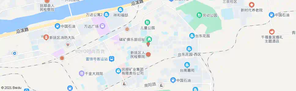 抚顺新抚区政府_公交站地图_抚顺公交_妙搜公交查询2025