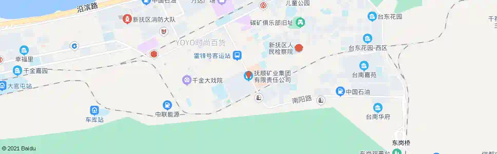 抚顺矿务局电修厂_公交站地图_抚顺公交_妙搜公交查询2025