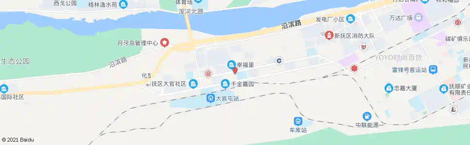 抚顺九道街_公交站地图_抚顺公交_妙搜公交查询2025