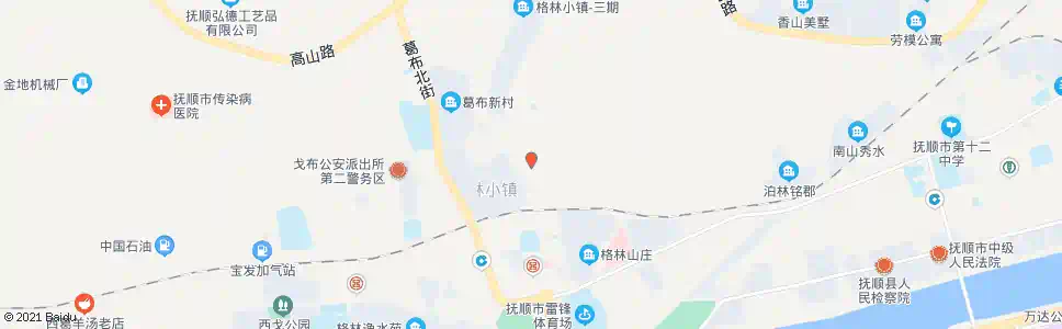 抚顺葛布东街中_公交站地图_抚顺公交_妙搜公交查询2025